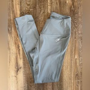 Gymshark Crossover Leggings Color Thunder Blue Slim High Waist Women’s Size M
